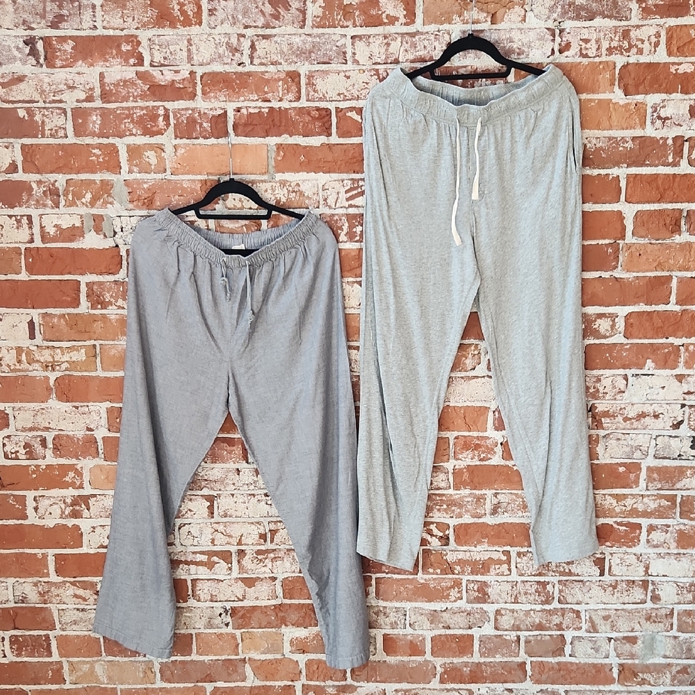 Men's Calvin Klein Gray and Merona Light Gray Pajama Pants